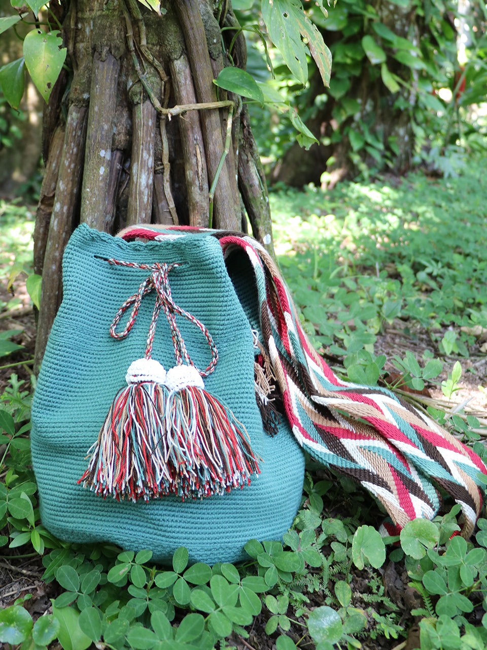 Moss Wayuu Mochila