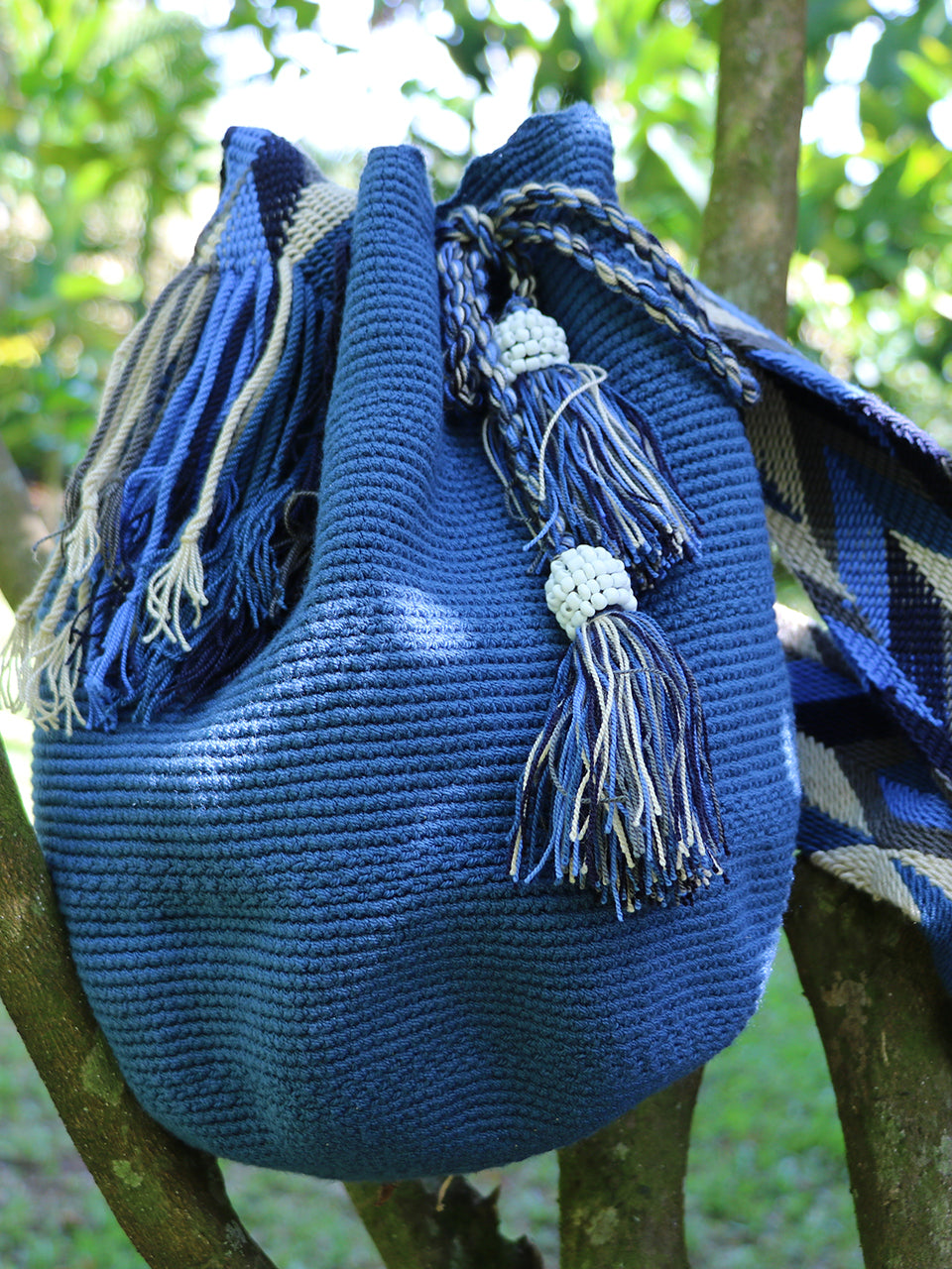 Violet Wayuu Mochila