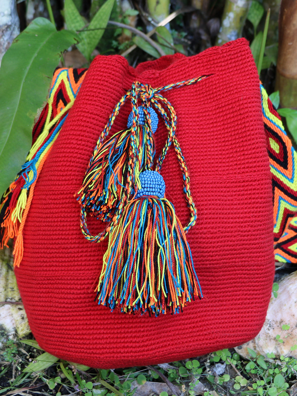 Red Wayuu Mochila